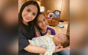  Cara Nagita Slavina Gendong Anak Baim Wong dan Paula Verhoeven Jadi Perbincangan