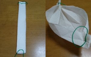 Punya Kertas Dapur yang Tak Digunakan? Manfaatkan Saja Untuk Dibuat Masker Demi Cegah Corona