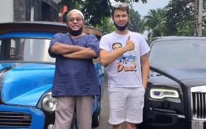 Ditemani Rano Karno, Raffi Ahmad Jenguk dan Kasih THR Mak Nyak Si Doel