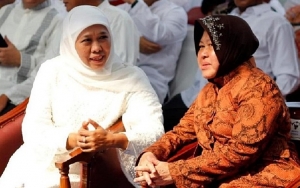Jatim Masih 'Juara' Soal Corona, Khofifah-Risma Enggan Bicara Terkait New Normal 