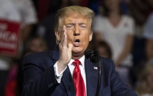 Massa Demonstran Dituding Jadi Penyebab Kampanye Trump Sepi dan Minim Pendukung