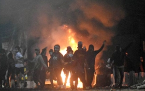 Demo BLT di Sumut Ricuh, Mobil Wakapolres Dibakar Hingga 6 Polisi Luka-Luka