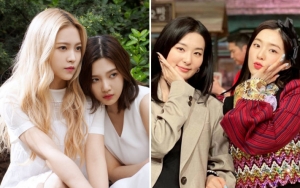 Joy dan Yeri Red Velvet Datangi Irene dan Seulgi di 'Inkigayo', Intip Foto Gemesin di Backstage