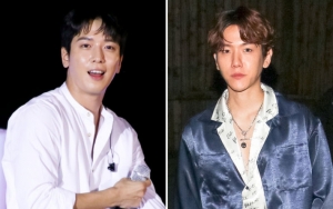 Momen Kocak Jung Yong Hwa CN Blue dan Baekhyun EXO di GDA 2017 Kembali Disorot
