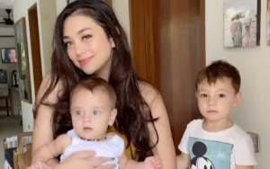 Gemesnya Kebangetan, Celine Evangelista Bagikan Momen Cio dan Koa Tidur Berpelukan