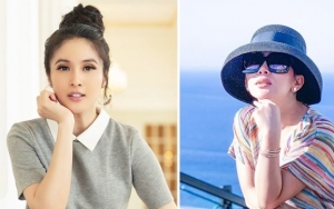 Sandra Dewi Pamer Kue Ultah Hadiah Suami, Syahrini-Luna Maya Saingan Ucap Selamat?