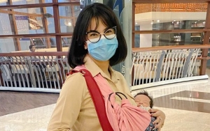 Vanessa Angel Ngomel Saat Bayinya Gumoh, Reaksi Suami Jadi Sorotan