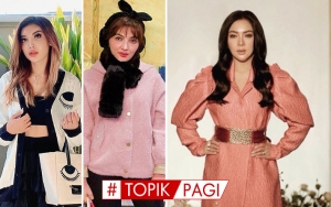 Pacar Bule Millen Cium Tangan Ashanty, Syahrini Pamer Gaun 30 Meter-Face Shield Cetar - Topik Pagi