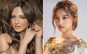 Dress Mahal Nia Ramadhani yang Disebut Mirip Batik Celup Ternyata Kembaran dengan Kim Ji Won