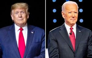 Trump Mendadak Ejek Masker Joe Biden Saat Kampanye