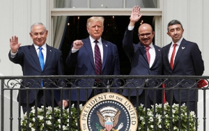 Israel, UEA, Bahrain Resmi Tanda Tangani Perjanjian Abraham Accords di AS untuk Normalisasi Hubungan