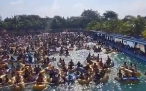 GM Jadi Tersangka Buntut Viral Pesta di Waterpark Sumut, Ternyata Ketua Relawan Mantu Jokowi
