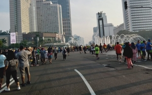 Warga Tetap Padati Bundaran HI Saat PSBB Ketat, Ini Kata Pemprov DKI