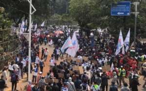 Buruh Mogok Kerja Protes UU Ciptaker, Pengusaha Ingatkan Bisa Kena Pecat