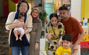 Raffi Dikritik Paksa Rafathar Foto Bareng Baby Shaquille, Rambut Roger 'Oppa Korea' Bikin Salfok