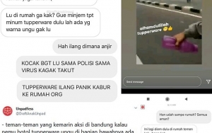 Drama Kehilangan Tupperware Sampai Kabur