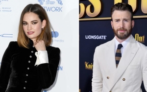 Aktris Cantik Lily James Kepergok Cium Aktor Lain Usai Dikabarkan Pacaran dengan Chris Evans