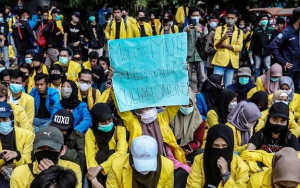 Kemendikbud Ungkap 123 Mahasiswa Positif Corona Usai Demo Omnibus Law
