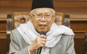 Ma'ruf Amin Bicara Soal Orang yang Terjebak Mental Pencitraan