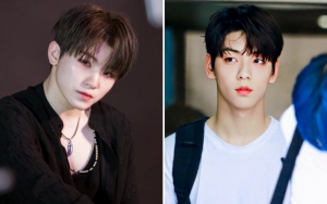 Berdiri Sebelahan, Perbedaan Tinggi Woozi SEVENTEEN dan Soobin TXT Bikin Melongo