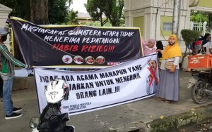 Banten Hingga Medan, Gelombang Penolakan Habib Rizieq Mulai Bermunculan