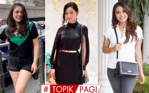 Celine Evangelista Dituding Tiru Model Rambut Natasha Wilona, Aurel Kini Tampil Berponi-Topik Pagi
