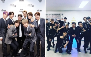 Reaksi Bang Shi Hyuk dan Lee Soo Man Nonton Konser BTS-EXO Tuai Sorotan