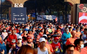Tiongkok Tetap Gelar Shanghai International Marathon di Tengah Pandemi, 9 Ribu Pelari Jadi Peserta