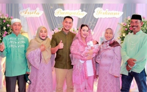 Baby Hermes, Bayi Cantik Zaskia Gotik Pose Topang Dagu-Tidur Tengkurap Banjir Pujian Artis