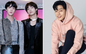 Jin BTS Terharu Dapat Ucapan Selamat Ultah dari Park Seo Joon dkk Berkat V