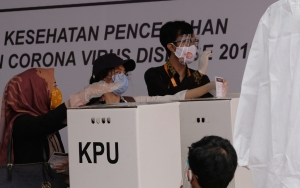 Unik! TPS di Semarang Gunakan Konsep Pernikahan Jadul Hingga Wayang Orang