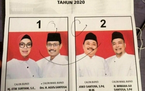 Tempel Foto Suga BTS Sampai Naruto, Begini Kreativitas Warga +62 Saat Ogah Coblos Surat Suara