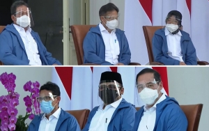 Pakar Bongkar Makna ‘Hoodie’ Biru Yang Dipakai Menteri-Menteri Baru Jokowi