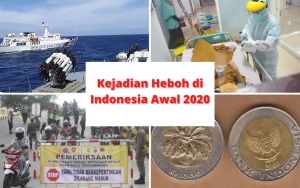 Kasus Corona Pertama-Jasad WNI Dibuang ke Laut, Berikut Kejadian Heboh di RI Awal 2020