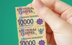 Meterai Rp10 Ribu Beredar Pekan Depan, Jenis Rp3.000 dan Rp6.000 Tetap Bisa Dipakai Dengan Cara Ini