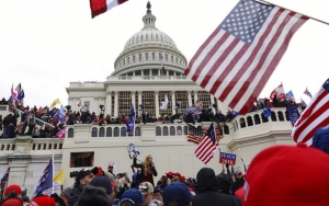Massa Trump Rusuh di Capitol Jelang Pelantikan Biden, Ramalan 'The Simpsons' Terbukti Lagi?
