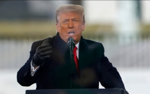 Trump Bantah Pidatonya Picu Kerusuhan di Capitol
