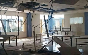 Curhat Pengungsi Gempa Majene yang Tendanya Porak Poranda Diterjang Badai