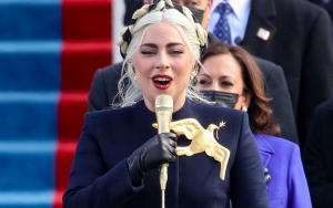 Tampil dengan Gaun Memukau di Pelantikan Joe Biden, Bros Lady Gaga Curi Perhatian