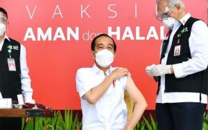 Jokowi Dijadwalkan Terima Suntikan Vaksin Corona Kedua Besok
