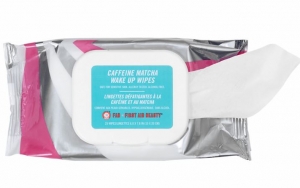 First Aid Beauty Hello FAB Caffeine Matcha Wake Up Wipes