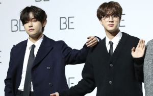 Jin Syok Berat Pipinya Tiba-Tiba Dicium V BTS