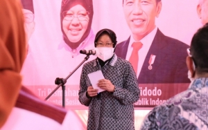 Jakarta Banjir, Risma Banggakan Kondisi Surabaya