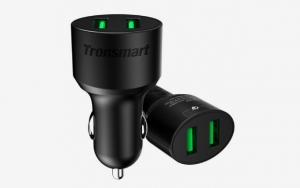 Tronsmart 36W 2-Port Car Charger with Quick Charge 3.0 CC2TF