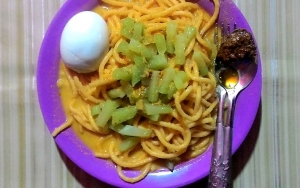 Spageti Khas Medan Mi Gomak