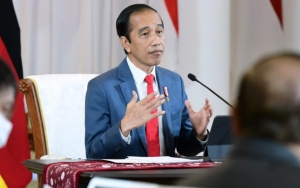 Jokowi Klaim Kasus COVID-19 RI Membaik Berkat PPKM Mikro di Hadapan Kanselir Jerman Angela Merkel