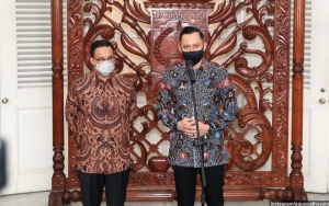  AHY Sambangi Gubernur DKI Jakarta Anies Baswedan, Bahas Pilpres 2024?