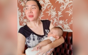 Belajar Asuh Anak, Ekspresi Bayi Saat Digendong Lucinta Luna Jadi Perbincangan 
