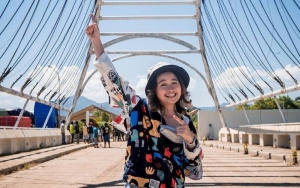 Sempat Gemeteran Saat Mau Terjun, Kini Gritte Agatha Malah Ketagihan Sampai Kangen Main Skydiving