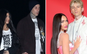 Travis Barker-Machine Gun Kelly Konser Bareng, Kourtney Kardashian & Megan Fox Kompak Beri Dukungan